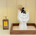 Makeup Organizer Is Lightweight, Portable, and Perfect for Desktop and Bathroom Use, Storing Brushes and Cosmetics