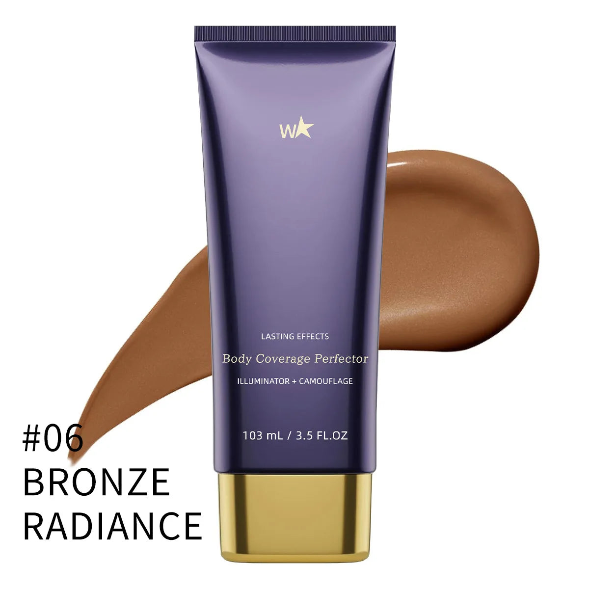 Beauty Body Coverage Perfector–Waterproof Leg & Body Makeup-Concealer For Scars, Spots, Veins, Tattoos and More Blend Cosmetics